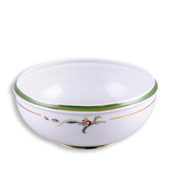 Linaria - Serving bowl, round, large, green