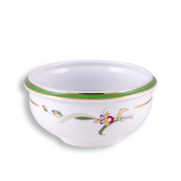 Linaria - Serving bowl, round, small, green