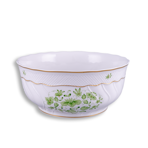 Scarbantia, green - Serving bowl, round, large, 22 cm
