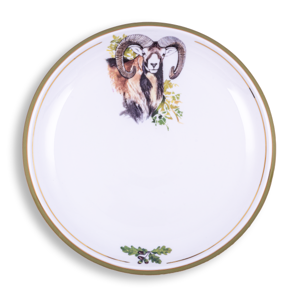 Wildlife (Nimród) - Dinner plate-Mouflon