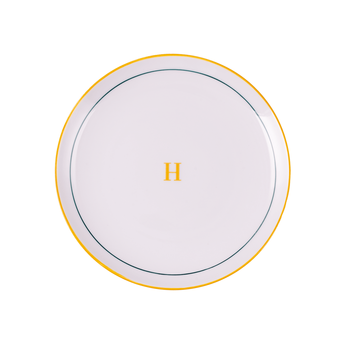 L'Assiette kistányér, 20,5cm sárga csíkkal
