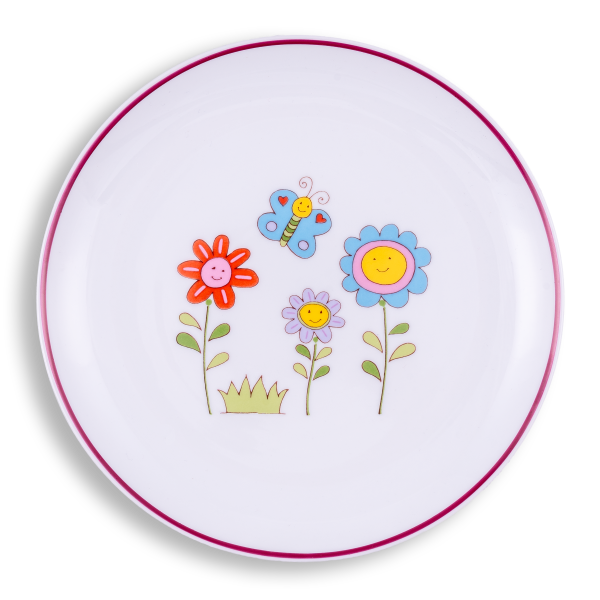 Fairy tales - Flowers - Plate, small