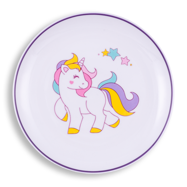 Fairy tales - Unicorn - Plate, small