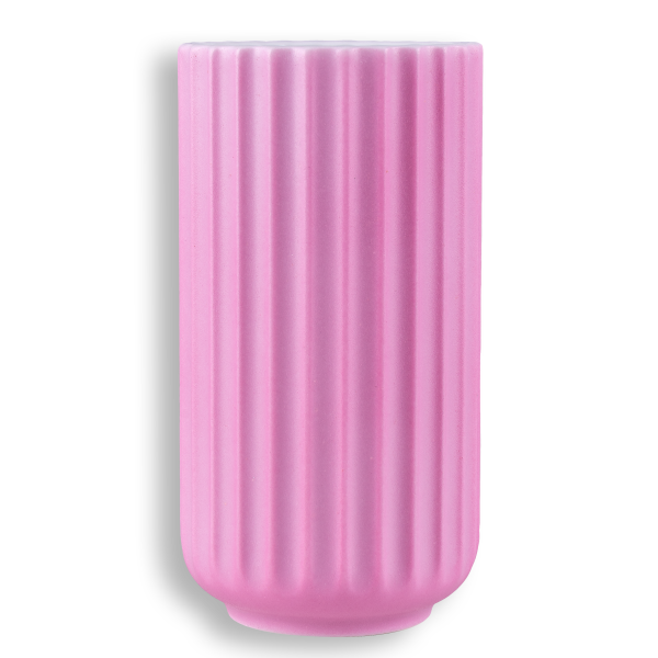 Riviera váza, rózsaszín, 12 cm