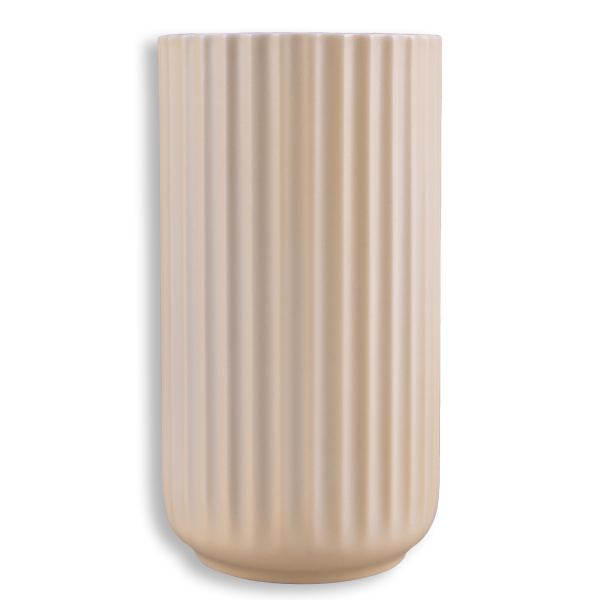 Riviera Vase, beige, 15 cm