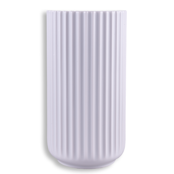 Riviera Vase, bianco, 20 cm