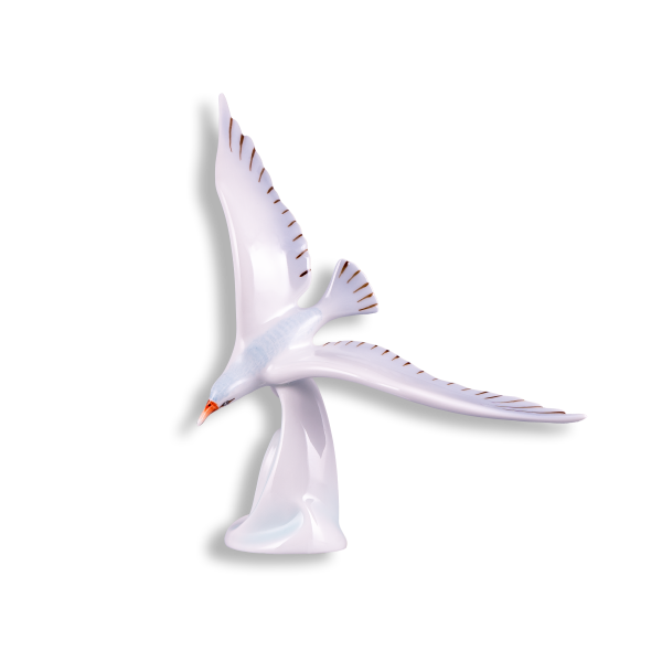 Seagull, coloured, 18 cm