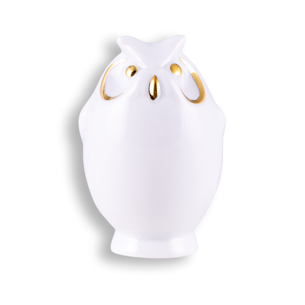 Owl,white-golden