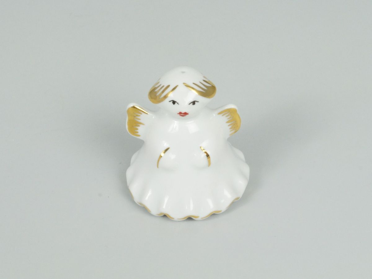 Angel white-golden, 5,5 cm
